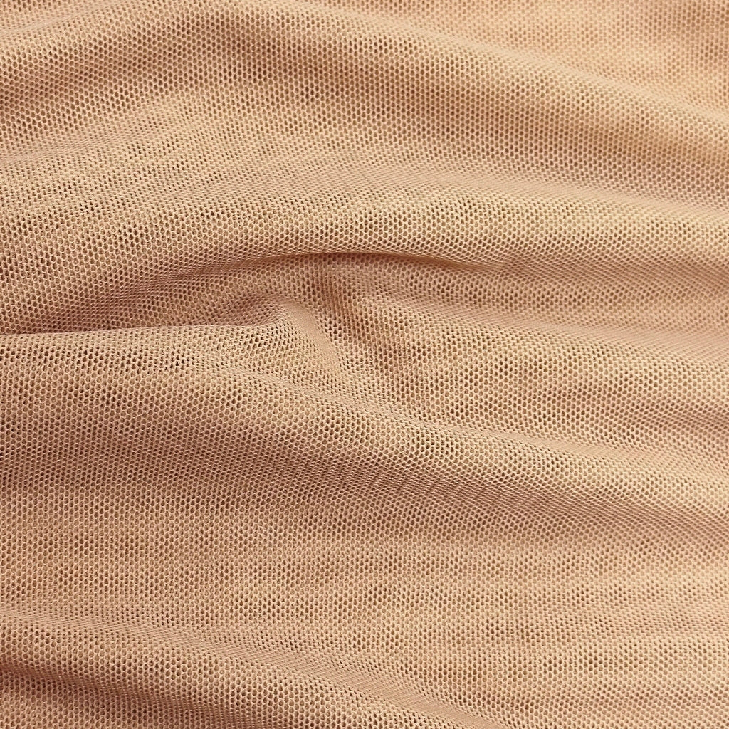 dk nude light weight nylon mesh spandex