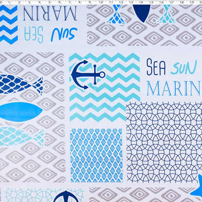 VINYL TABLING - FISH PATCH