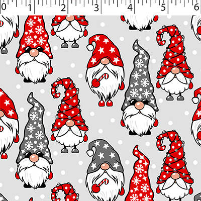 FLANNELETTE PRINTS - HOLIDAY GNOME