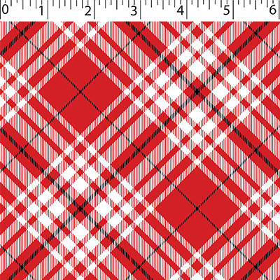 FLANNELETTE PRINTS - DIAGONAL PLAID