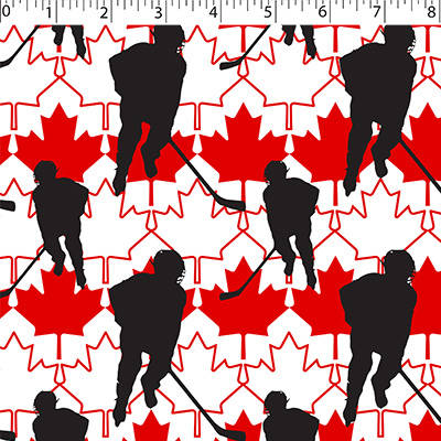 FLANNELETTE PRINTS - HOCKEY CANADA