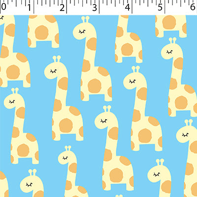 FLANNELETTE PRINTS - BABY GIRAFFE