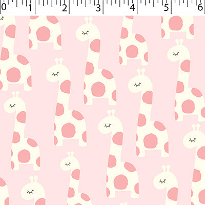 FLANNELETTE PRINTS - BABY GIRAFFE