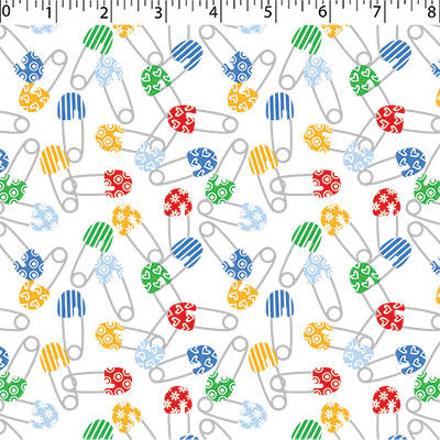 FLANNELETTE PRINTS - BABY PINS