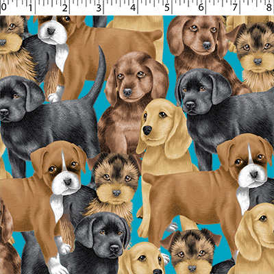 FLANNELETTE PRINTS - DOGGOS