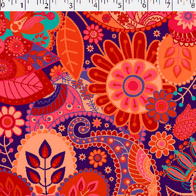 FLANNELETTE PRINTS - ORNAMENTAL PAISLEY