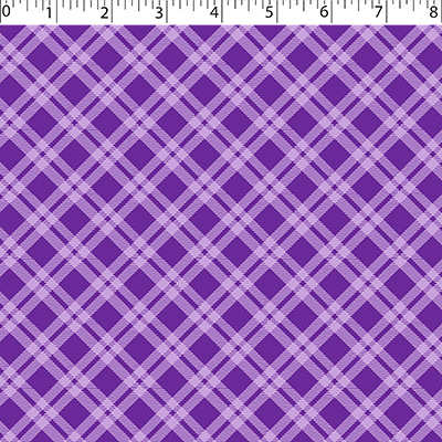 FLANNELETTE PRINTS - DIAGONAL PLAID