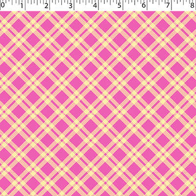 FLANNELETTE PRINTS - DIAGONAL PLAID