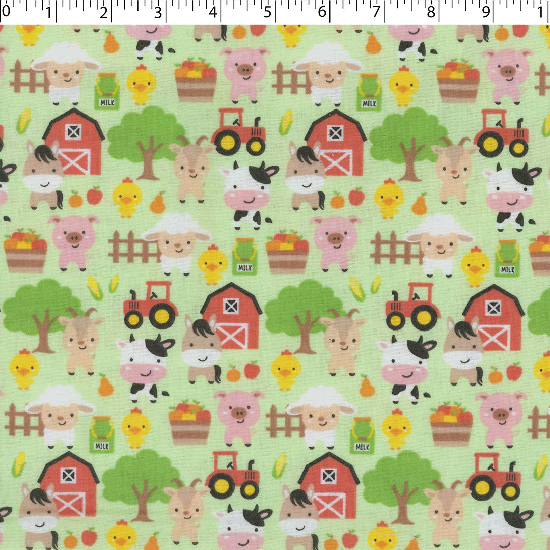 FLANNELETTE PRINTS - BABY FARM