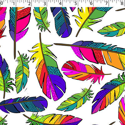 RAINBOW CREATIVE PRINTS II - FEATHER FLIGHT