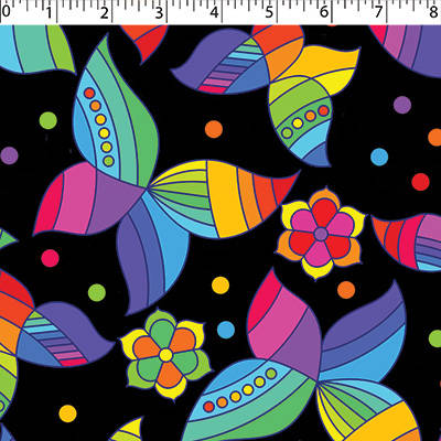 RAINBOW CREATIVE PRINTS II - BUTTERFLY GRAPHIC