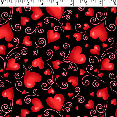 LOVE IS IN THE AIR - HEART SWIRL
