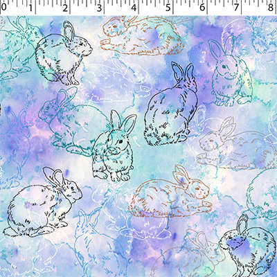 EASTER PARADE - BUNNY OUTLINE