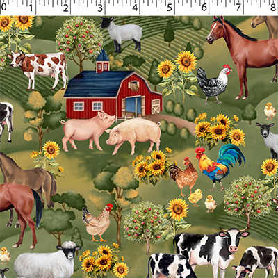 0649201 COUNTRY FARM - FARMYARD