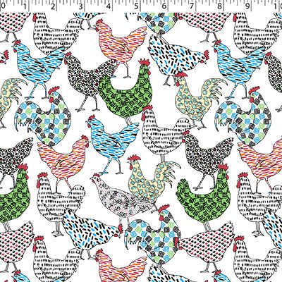 0649202 CRAFT CORNER - PATTERN CHICKEN