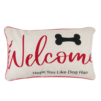 CUSHION COVER - WELCOME DOGS
