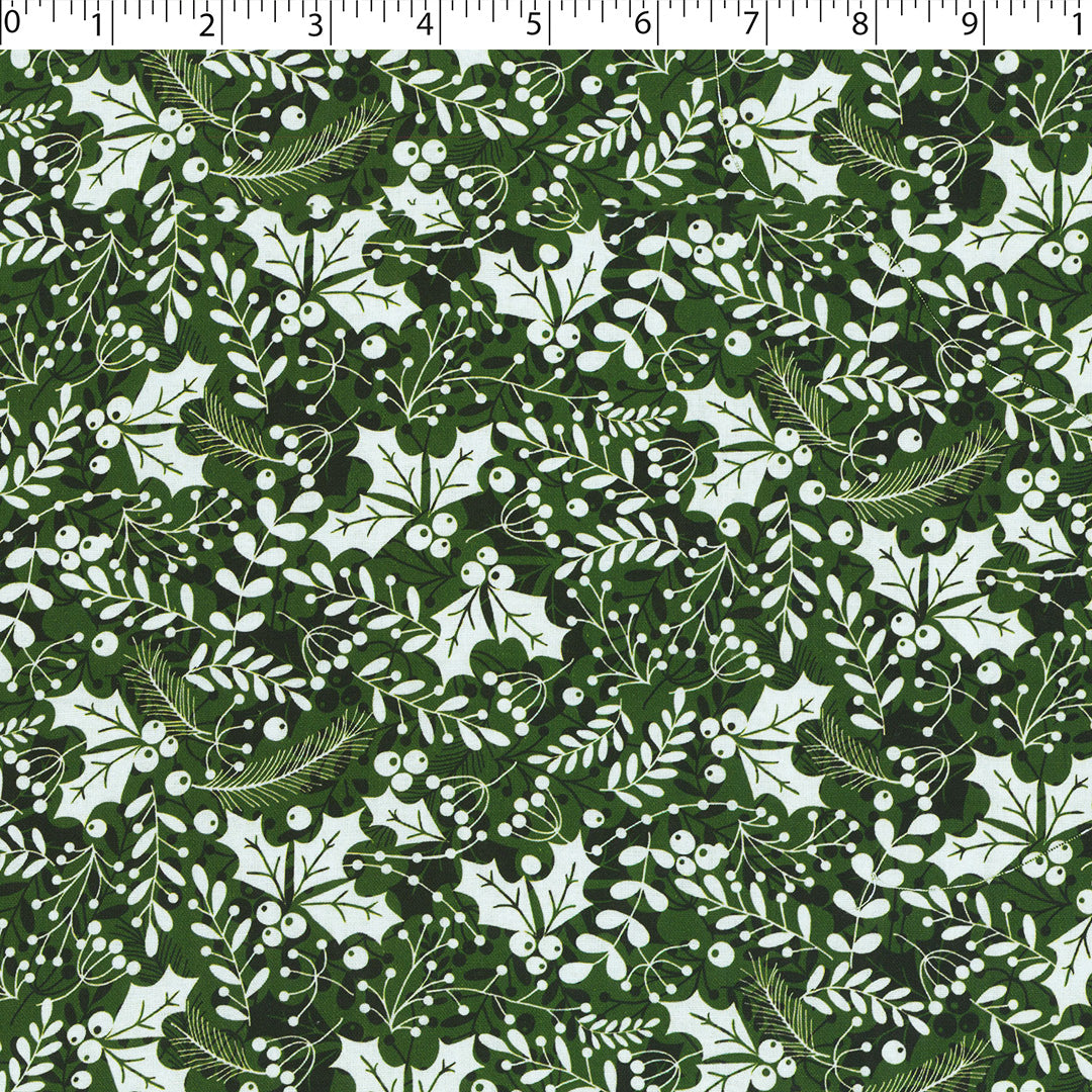 CHRISTMAS TRADITIONS - HOLLY STAMP