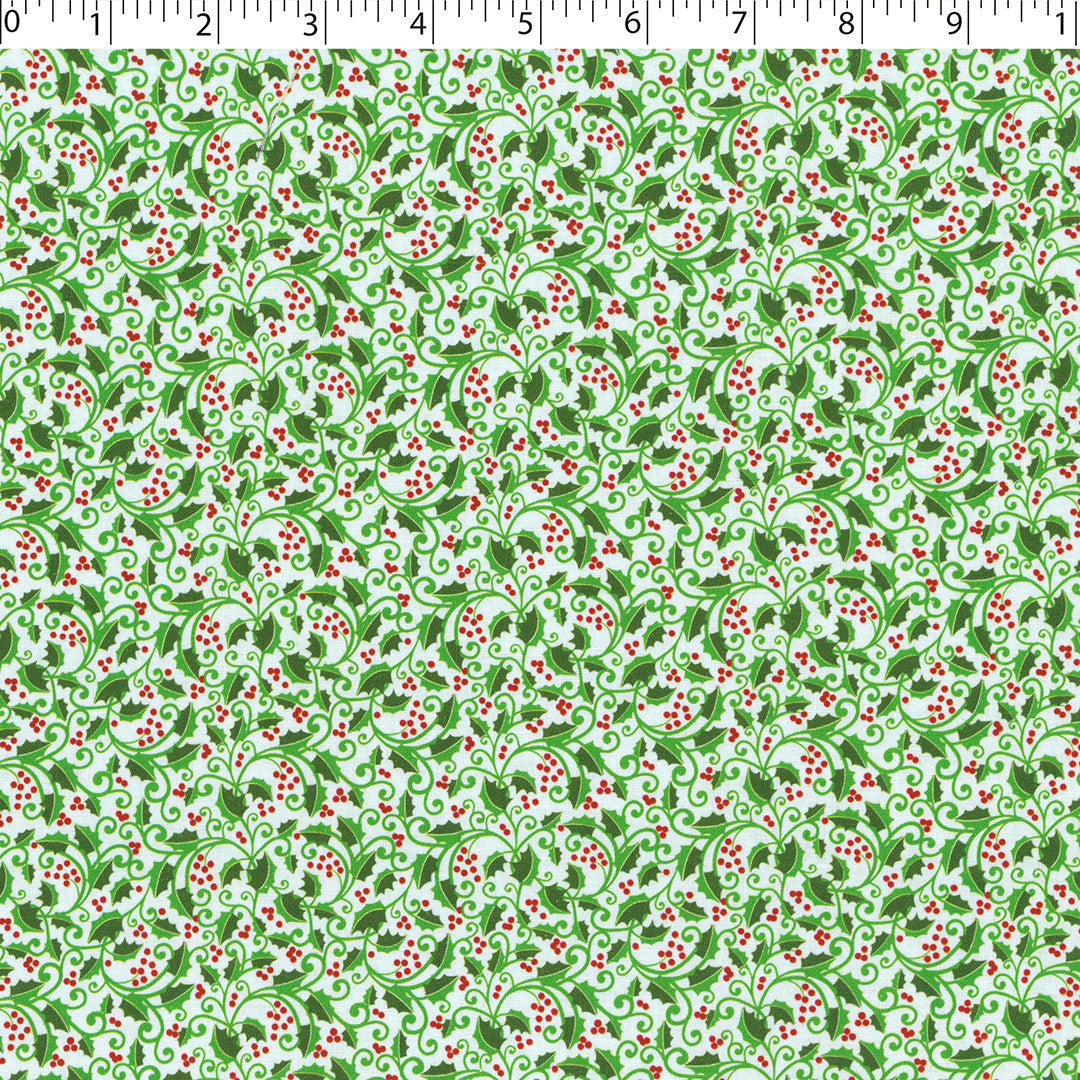 HOLIDAY JOY - HOLLY SCROLL