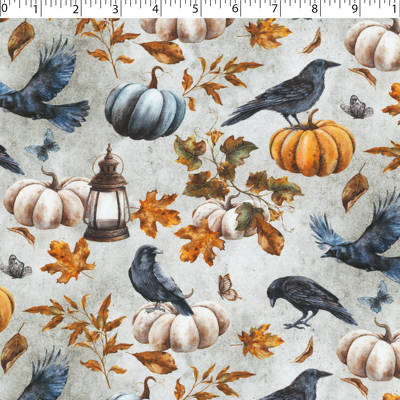 HAUNTED HALLOWEEN - SPOOKY RAVEN