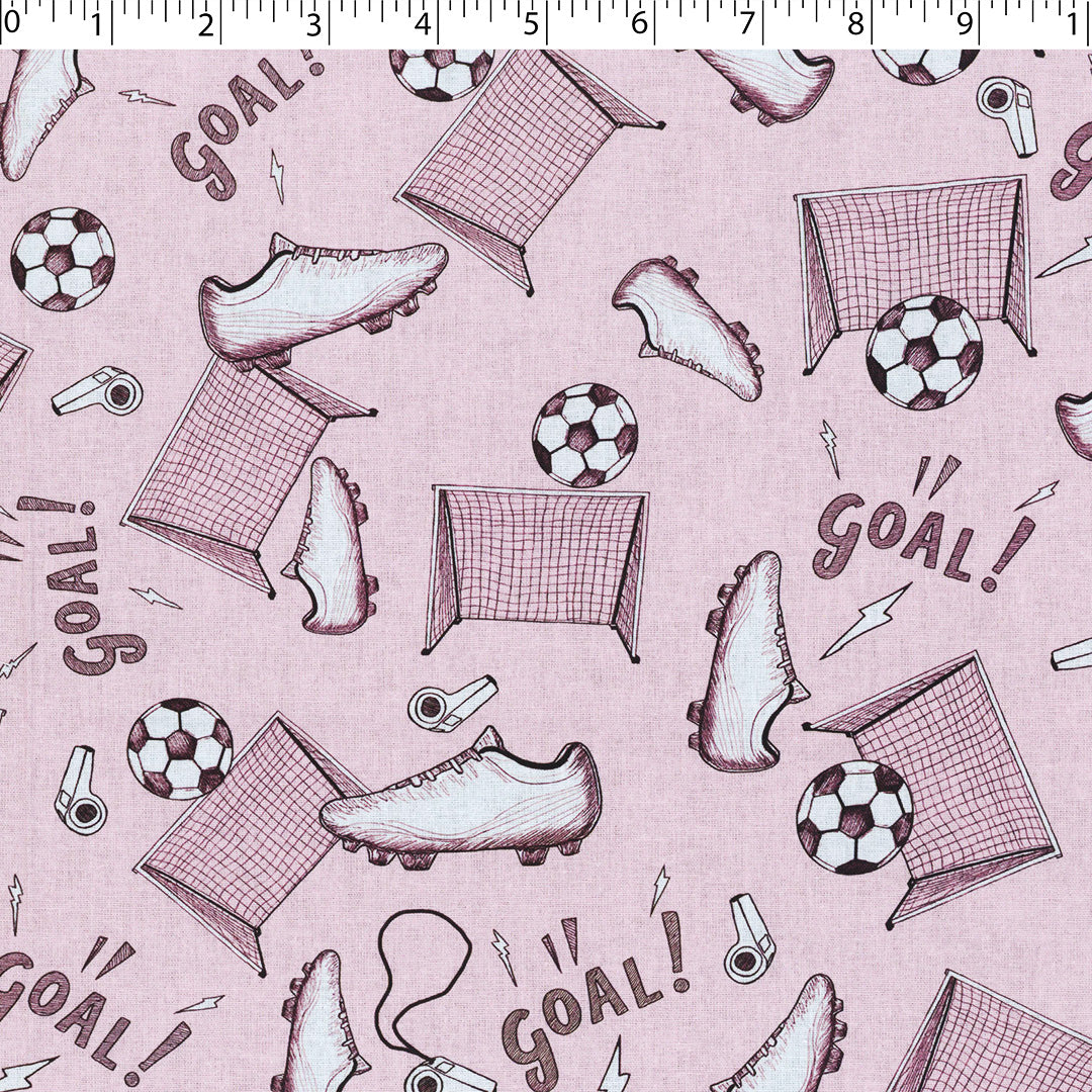 GO TEAM GO - SOCCER DRAWING
