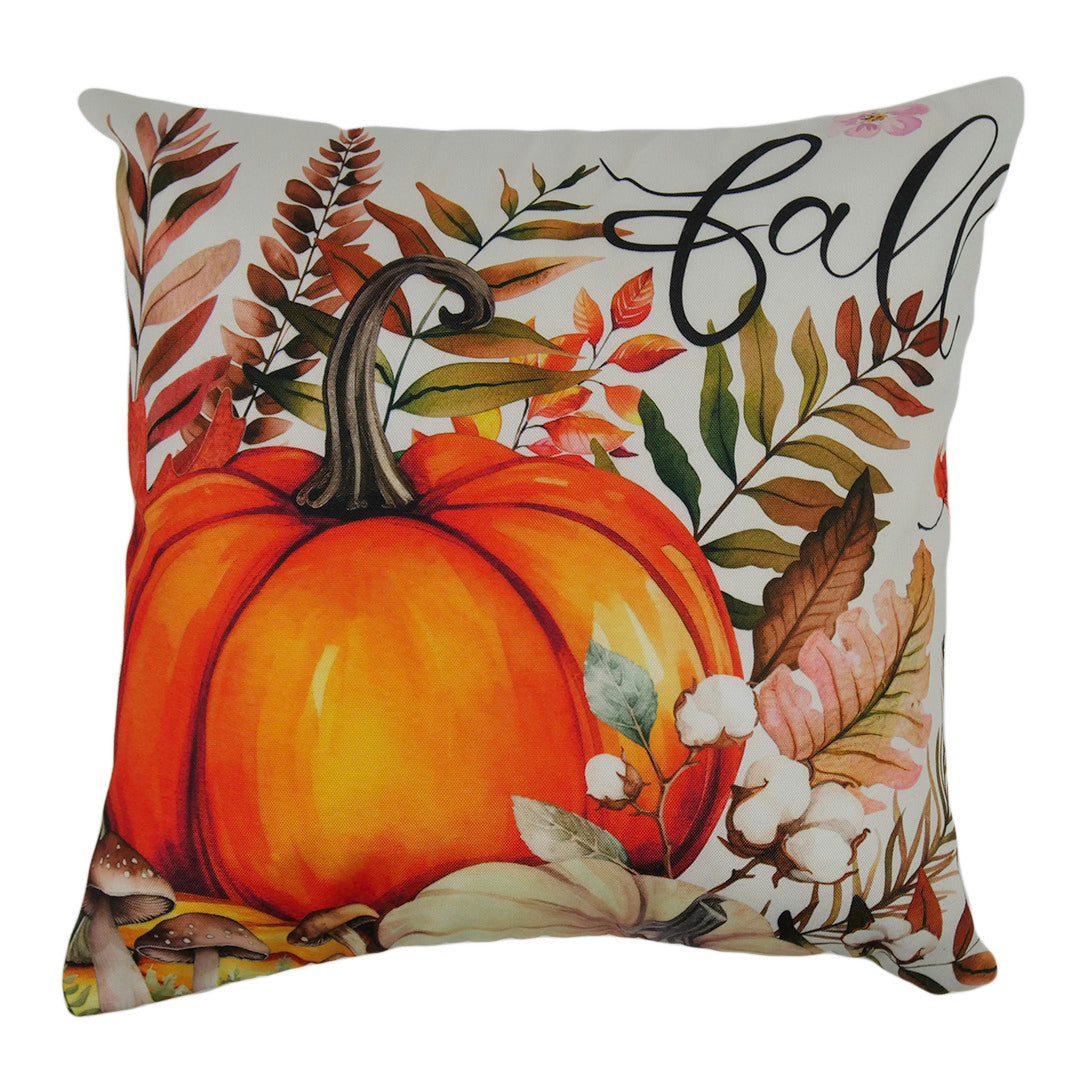 CUSHION COVER - FALL PUMPKIN