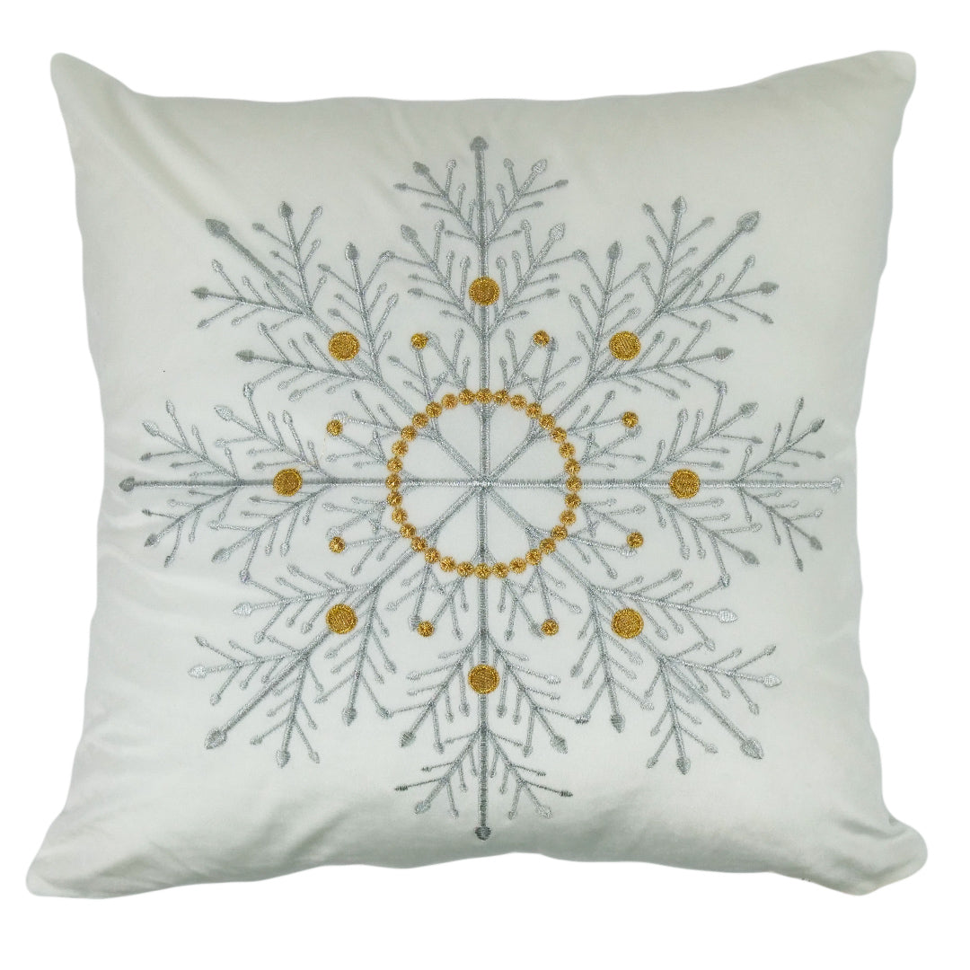 CUSHION COVER - SNOWFLAKE