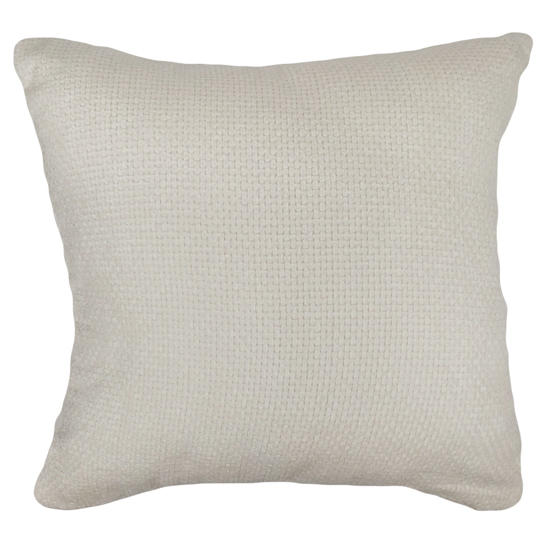 CUSHION COVER - ROWE / WHITE