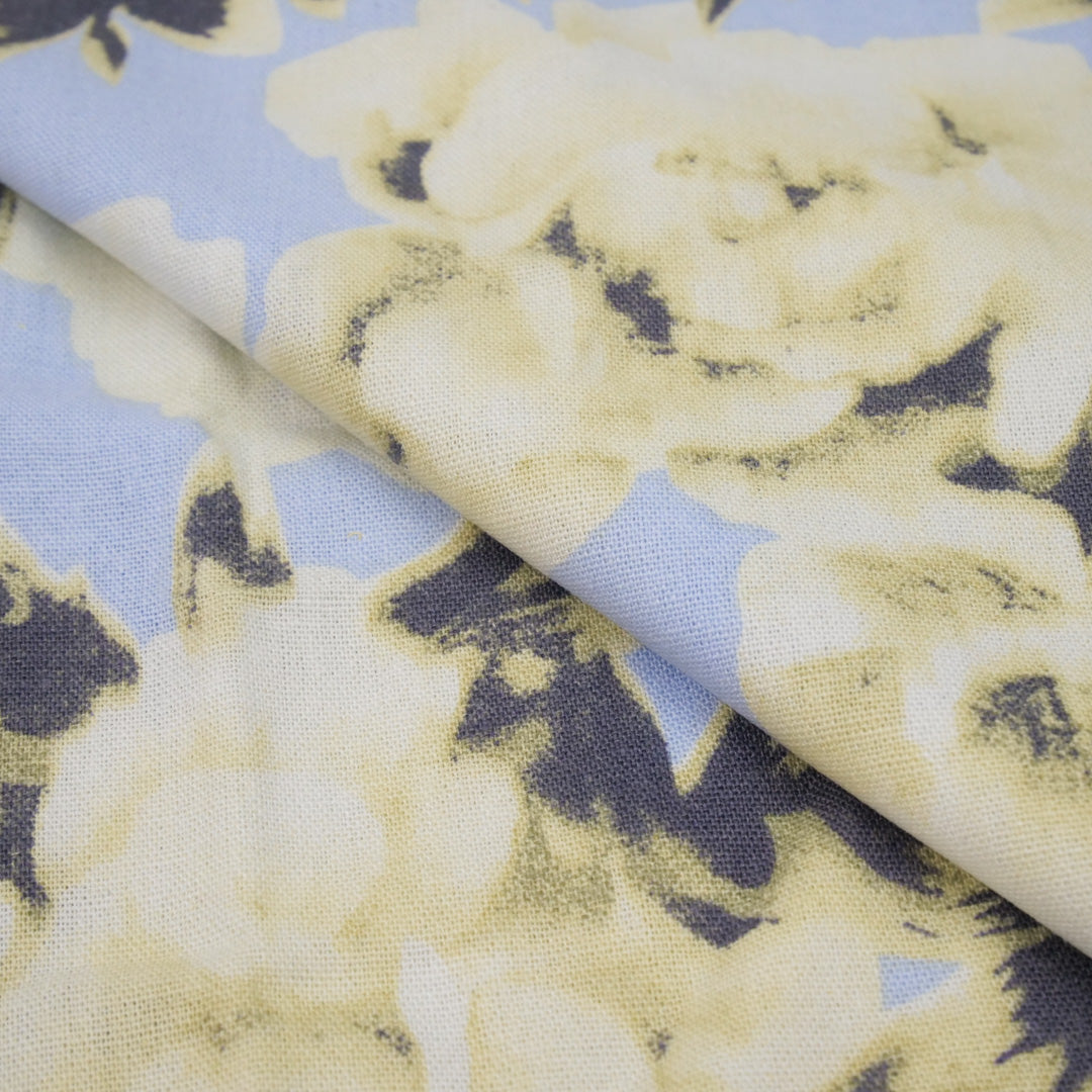 SAN PAULO RAYON/LINEN BLEND PRINTS - WATERCOLOR FLORAL