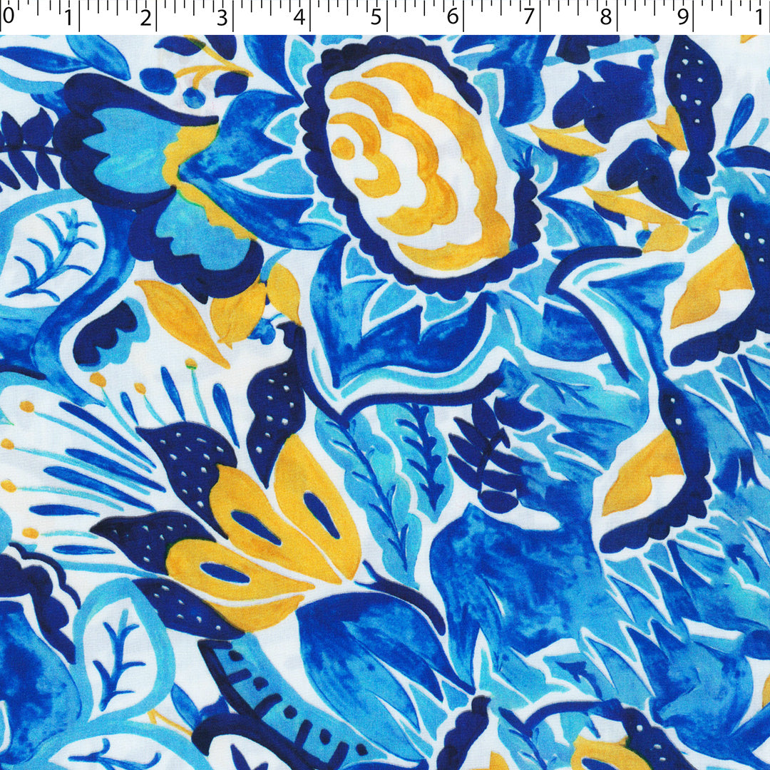 DEIRDRE RAYON POPLIN PRINTS - ABSTRACT