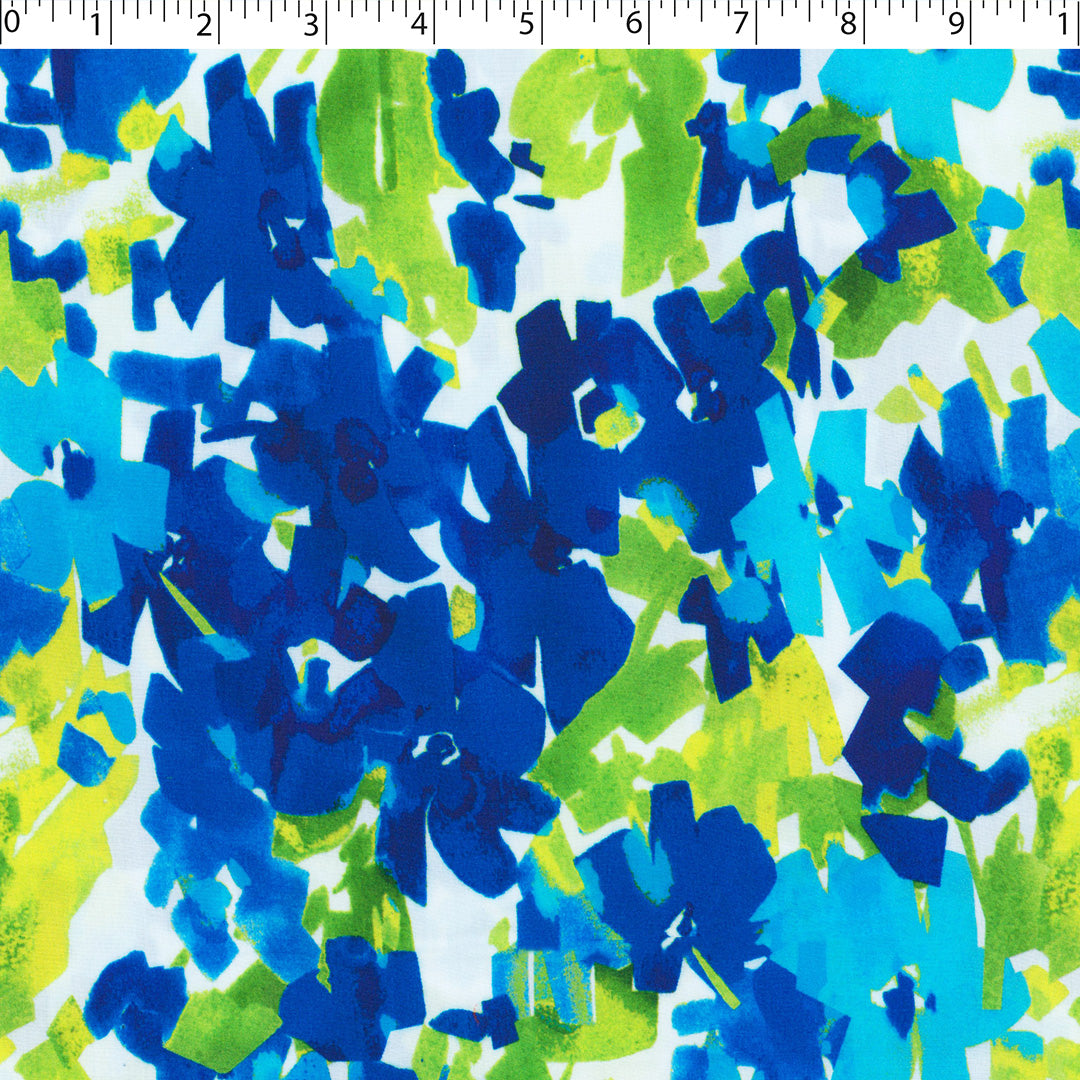 DEIRDRE RAYON POPLIN PRINTS - MED WATERCOLOR FLORAL