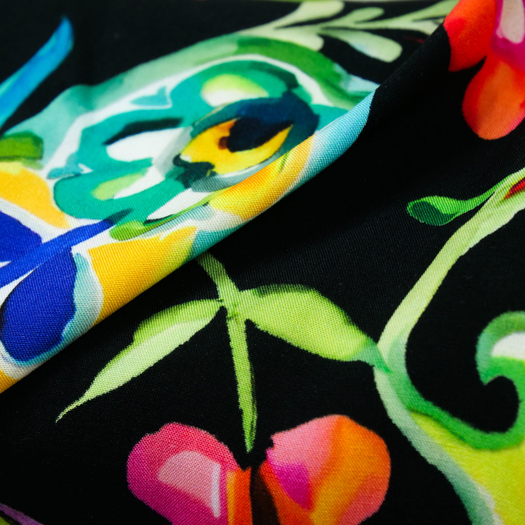 DEIRDRE RAYON POPLIN PRINTS - PAISLEY