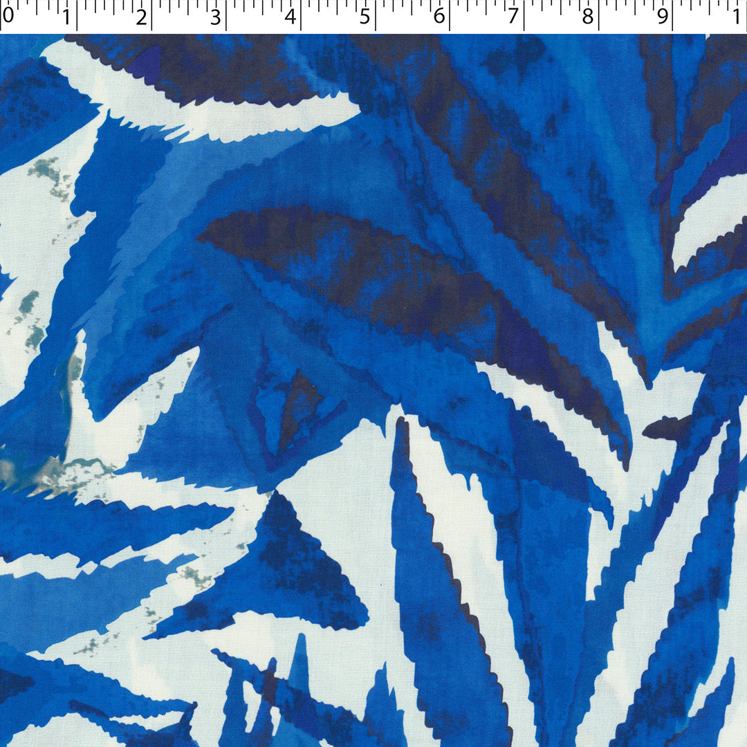 DESIREE - RAYON VOILE PRINTS - ABSTRACT LEAVES