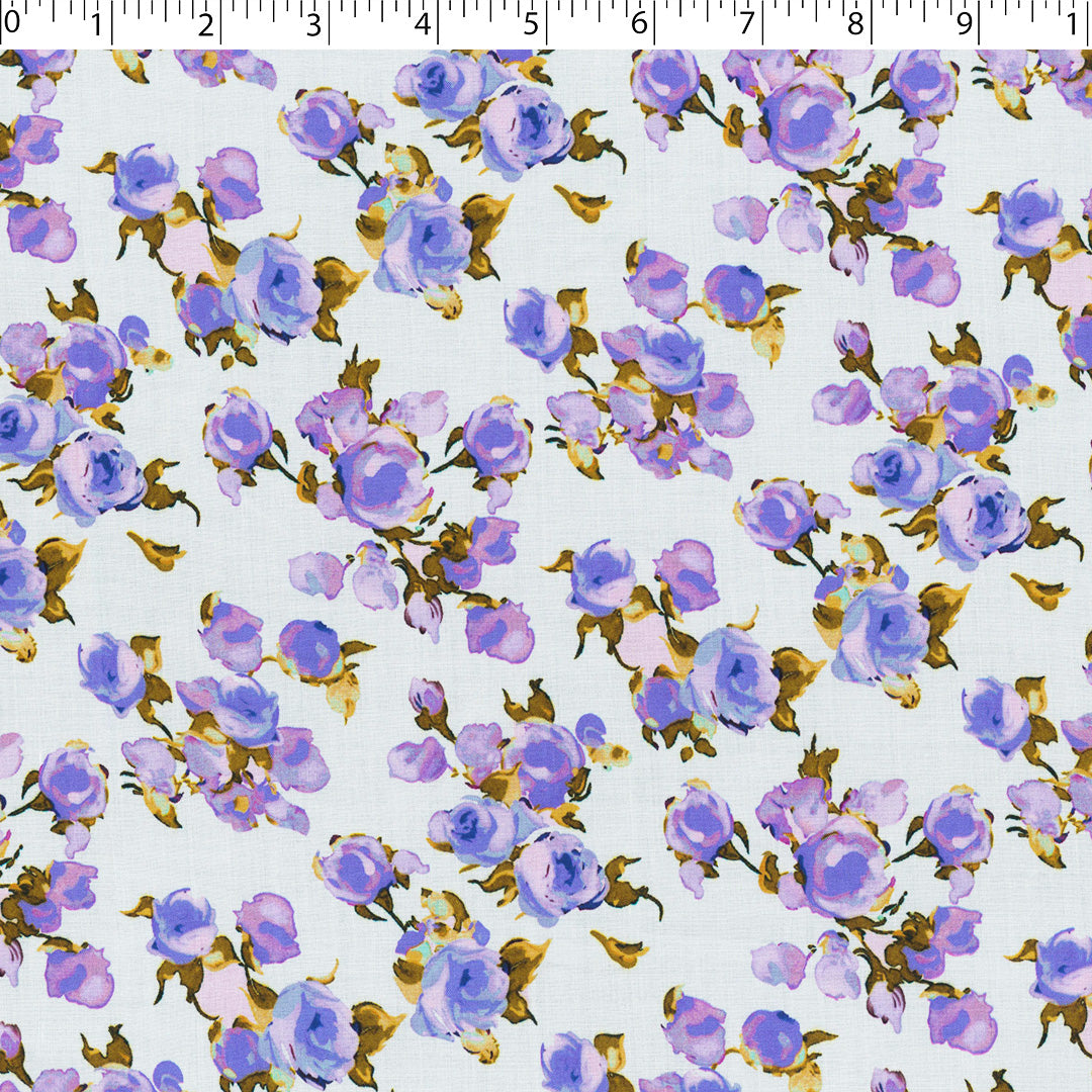 DESIREE - RAYON VOILE PRINTS - ROSES