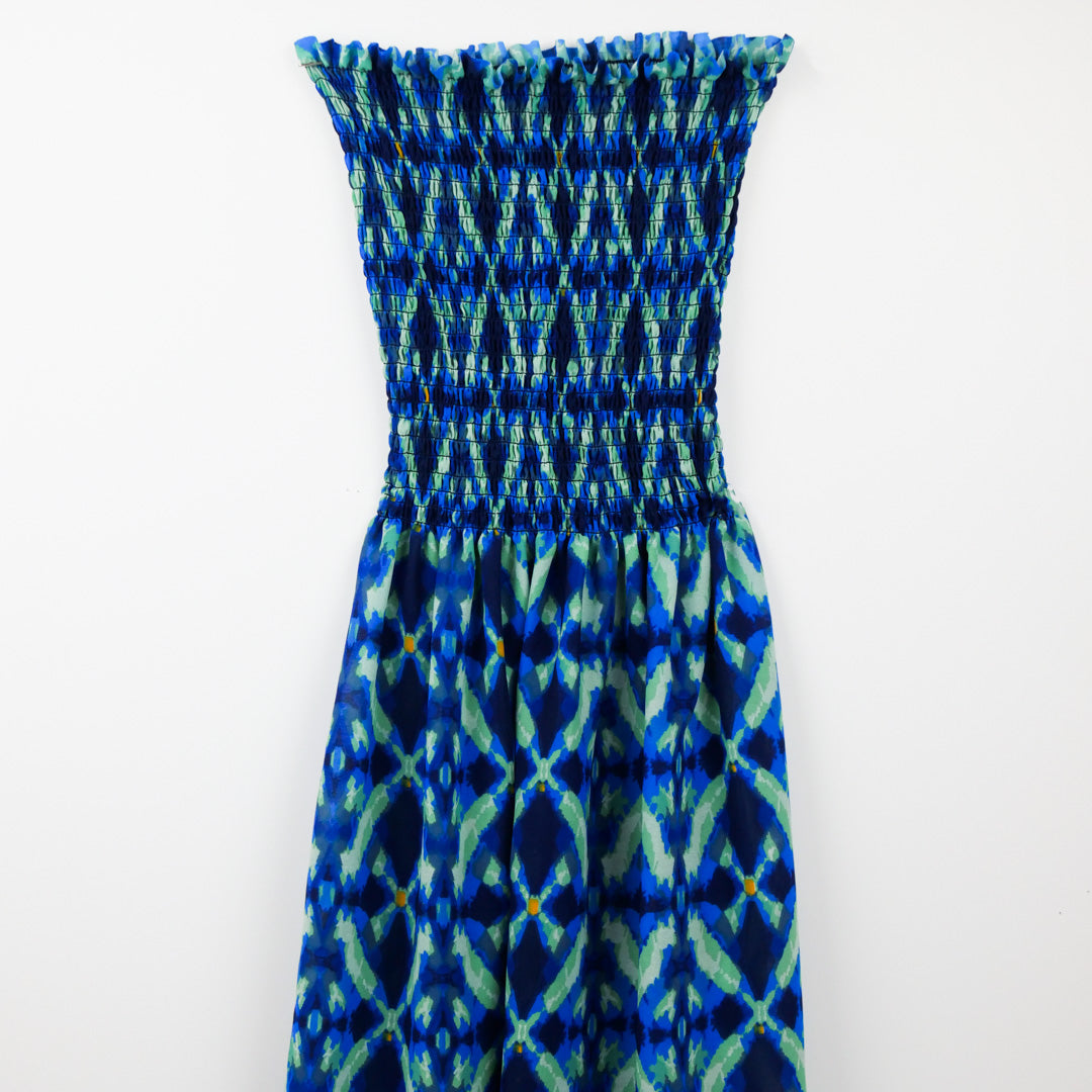 HARMONY POLYESTER SMOCKING - ETHNIC BATIK