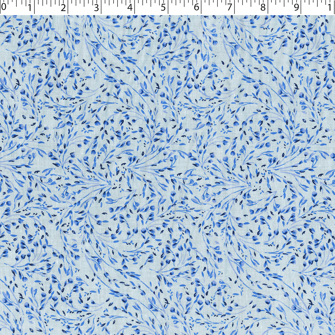 HARMONY COTTON SMOCKING - VINEY SMALL LEAVES