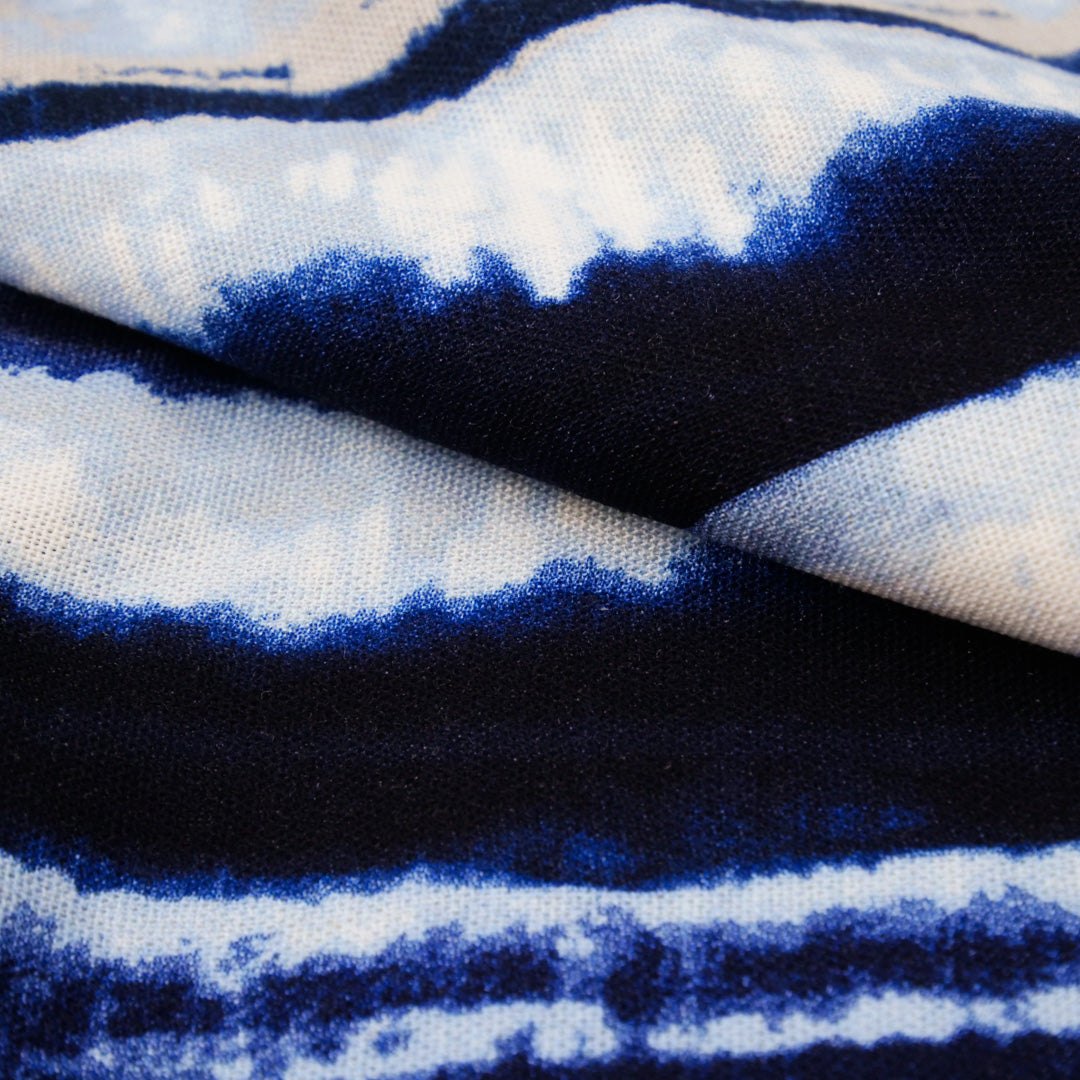 SAVANNAH - RAYON LINEN PRINTS - STRIPE