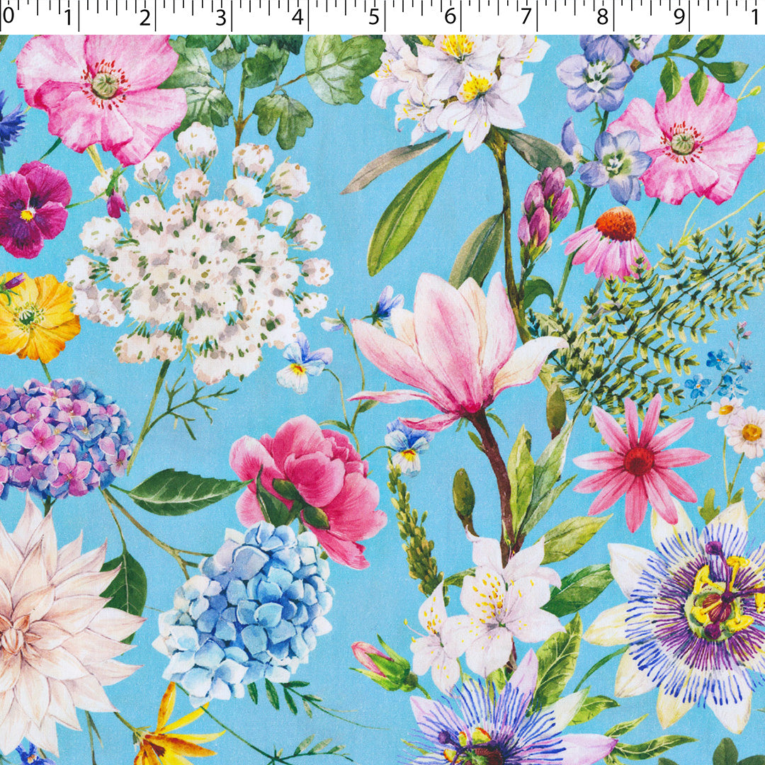 PRETTY POSIES - COTTON POPLIN PRINTS - ES5110
