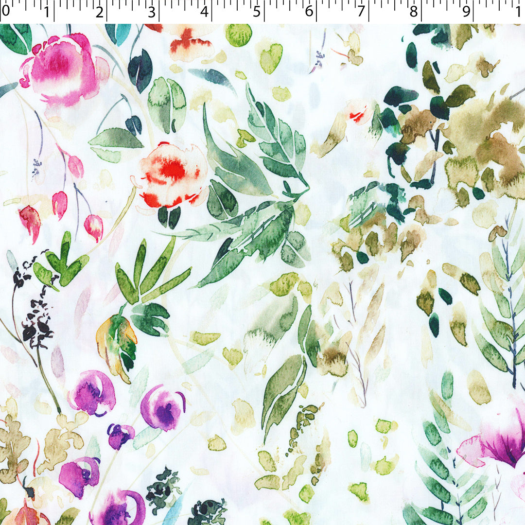 PRETTY POSIES - COTTON POPLIN PRINTS - ES5114