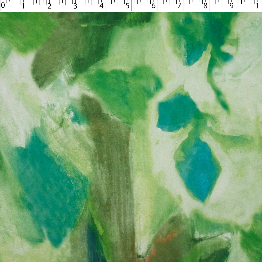 GEMINI COLLECTION - CHIFFON TWIN PRINTS - ABSTRACT WATERCOLOR