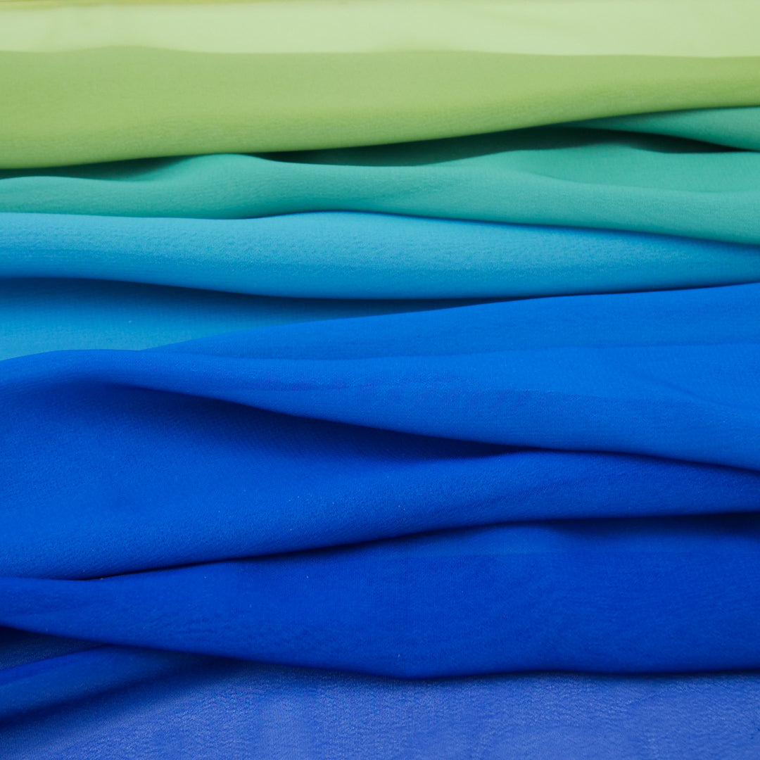 GEMINI COLLECTION - CHIFFON TWIN PRINTS - OMBRE