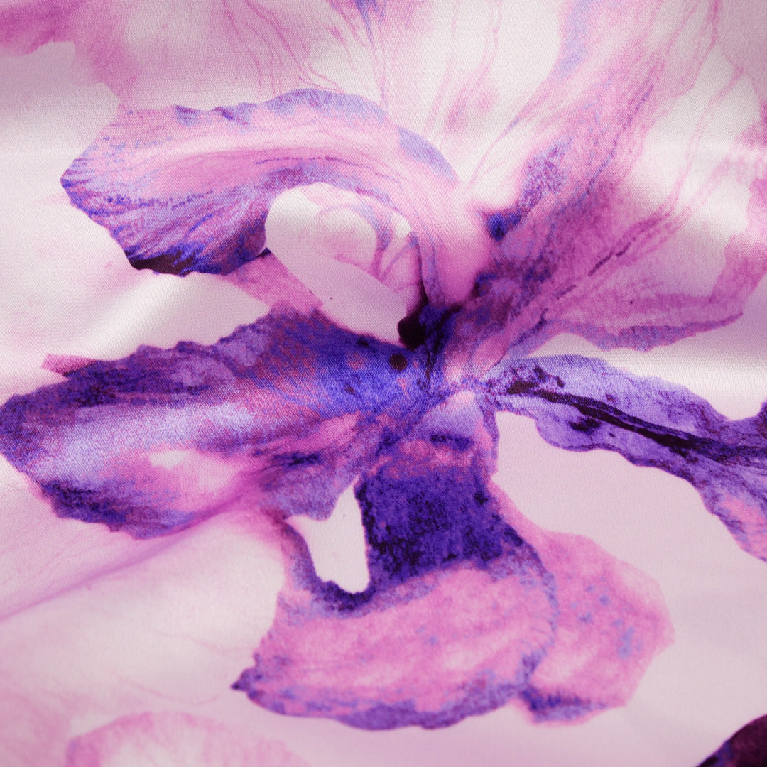 GEMINI COLLECTION - SATIN TWIN PRINTS - WATERCOLOUR LILIES
