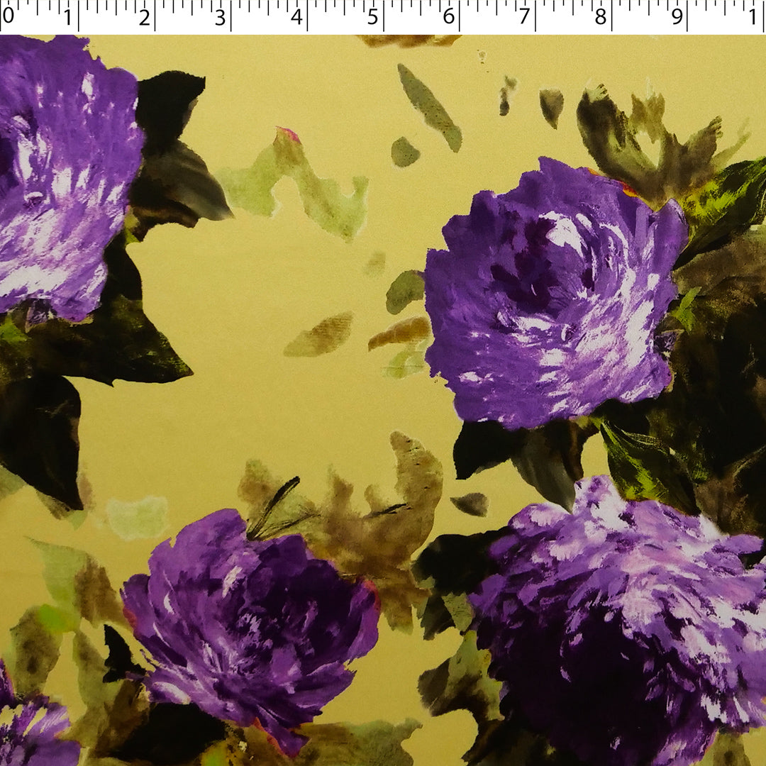 GEMINI COLLECTION - SATIN TWIN PRINTS - WATERCOLOUR ROSES