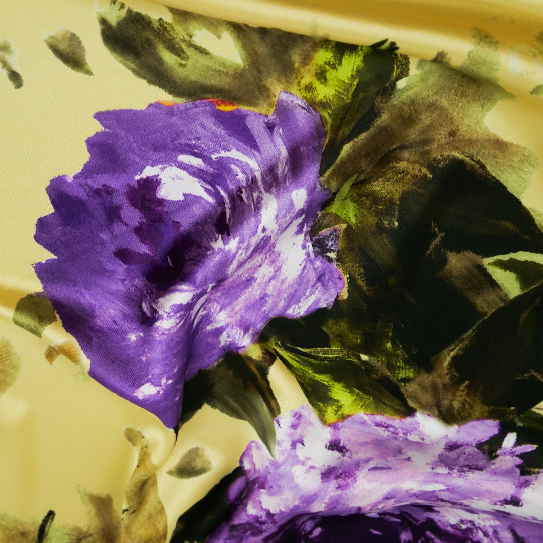 GEMINI COLLECTION - SATIN TWIN PRINTS - WATERCOLOUR ROSES