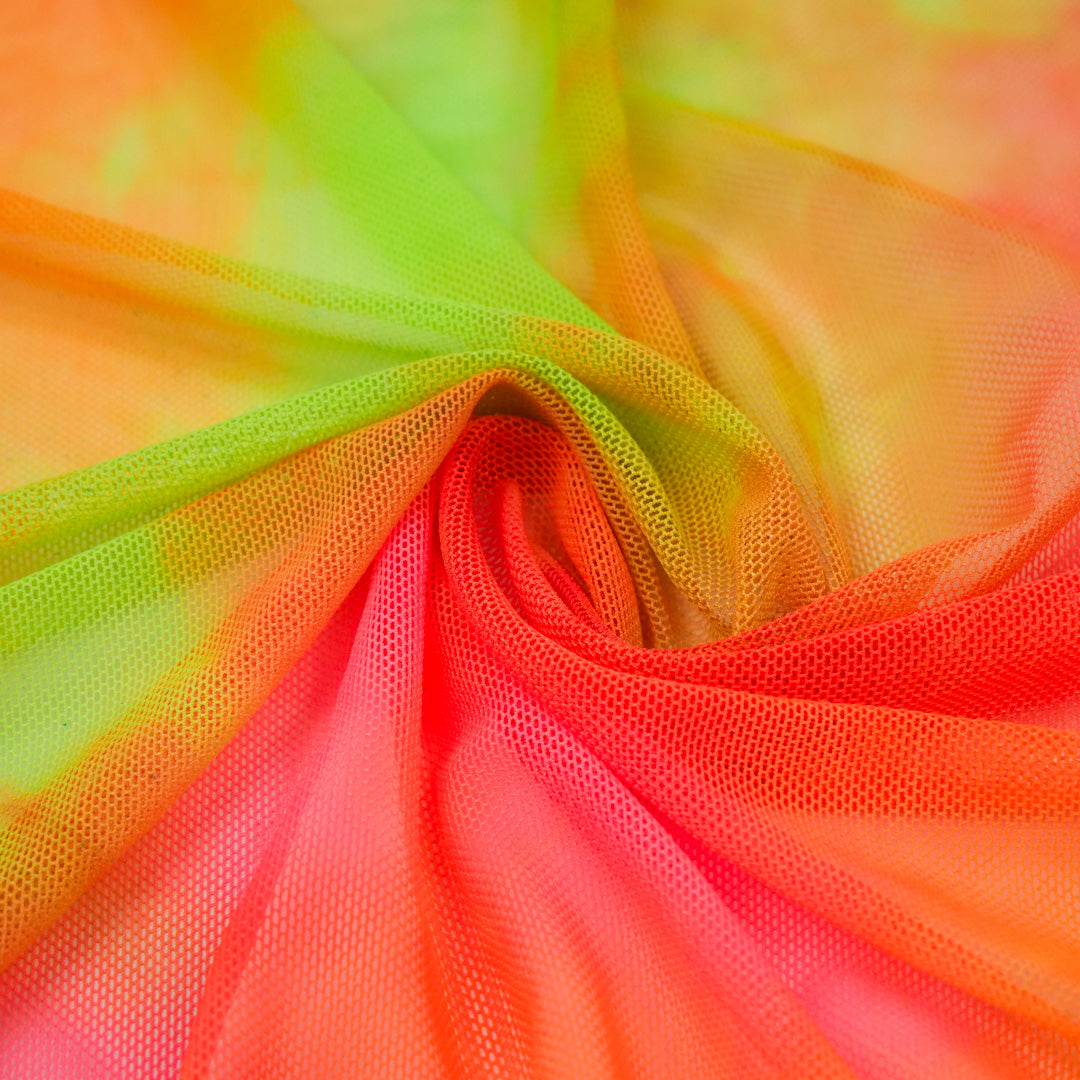 JUSTIN AND JUSTINE - TIE DYE MESH