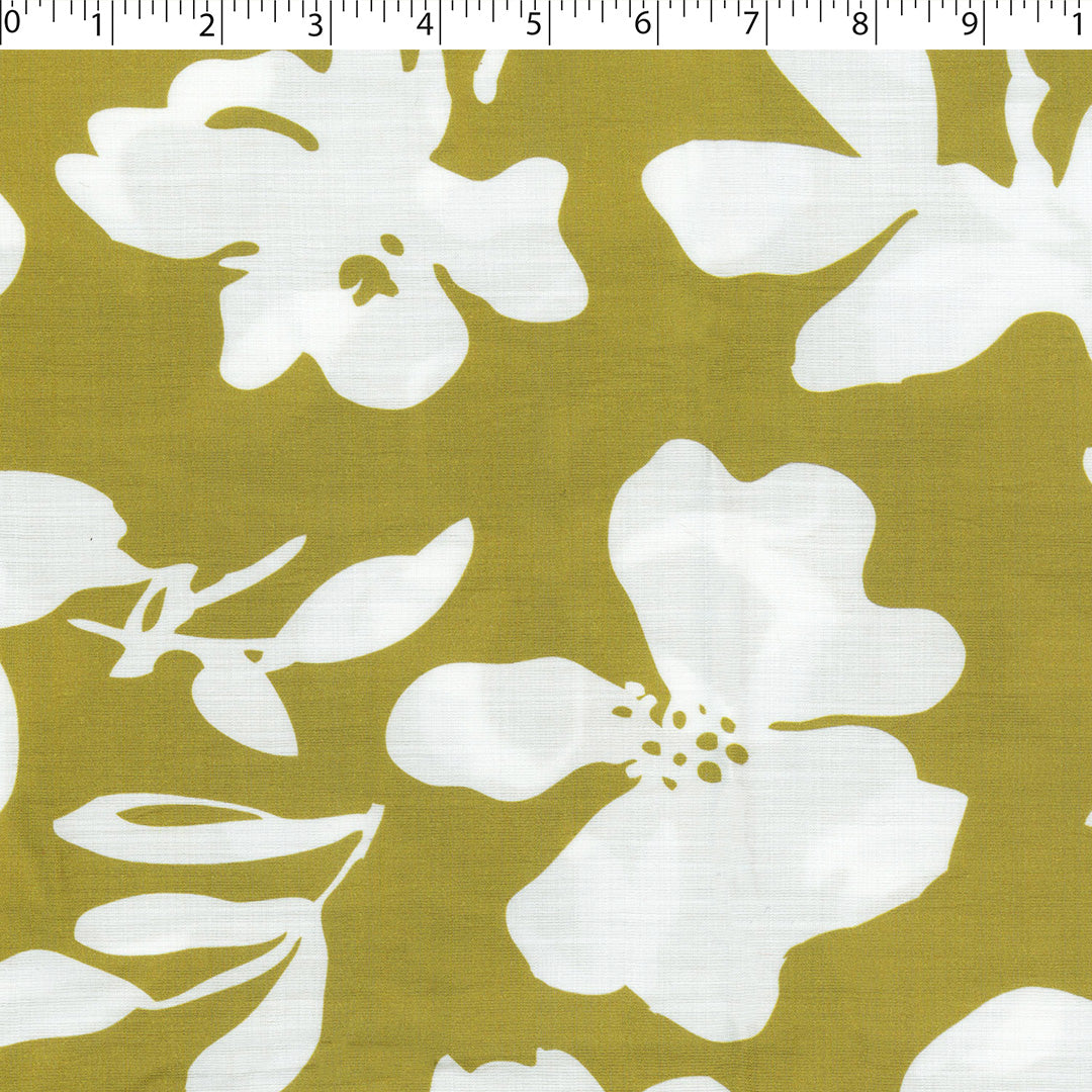 LINEA SLUB - PRINTS - MONOTONE FLORAL