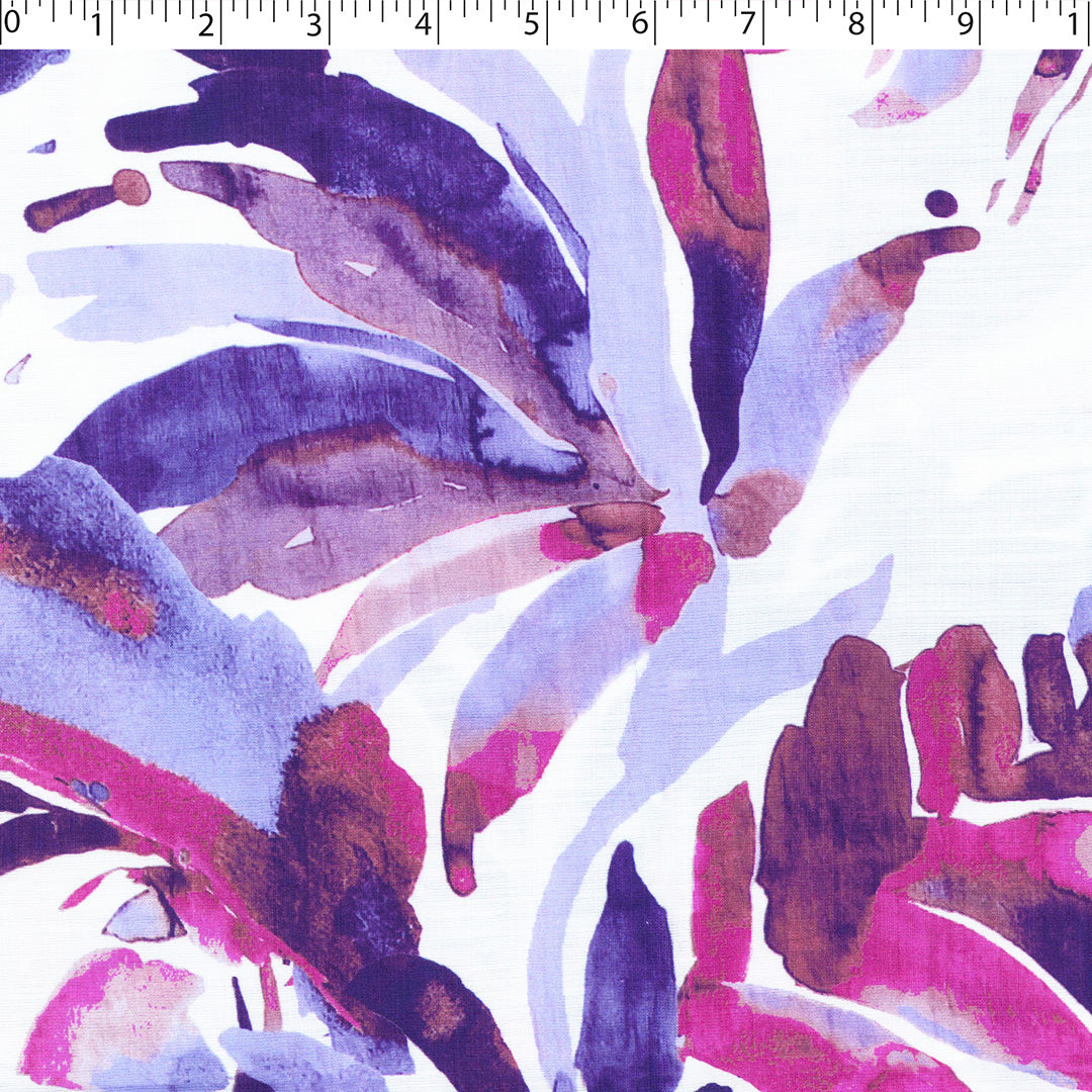 LINEA SLUB - PRINTS - WATERCOLOR LEAVES