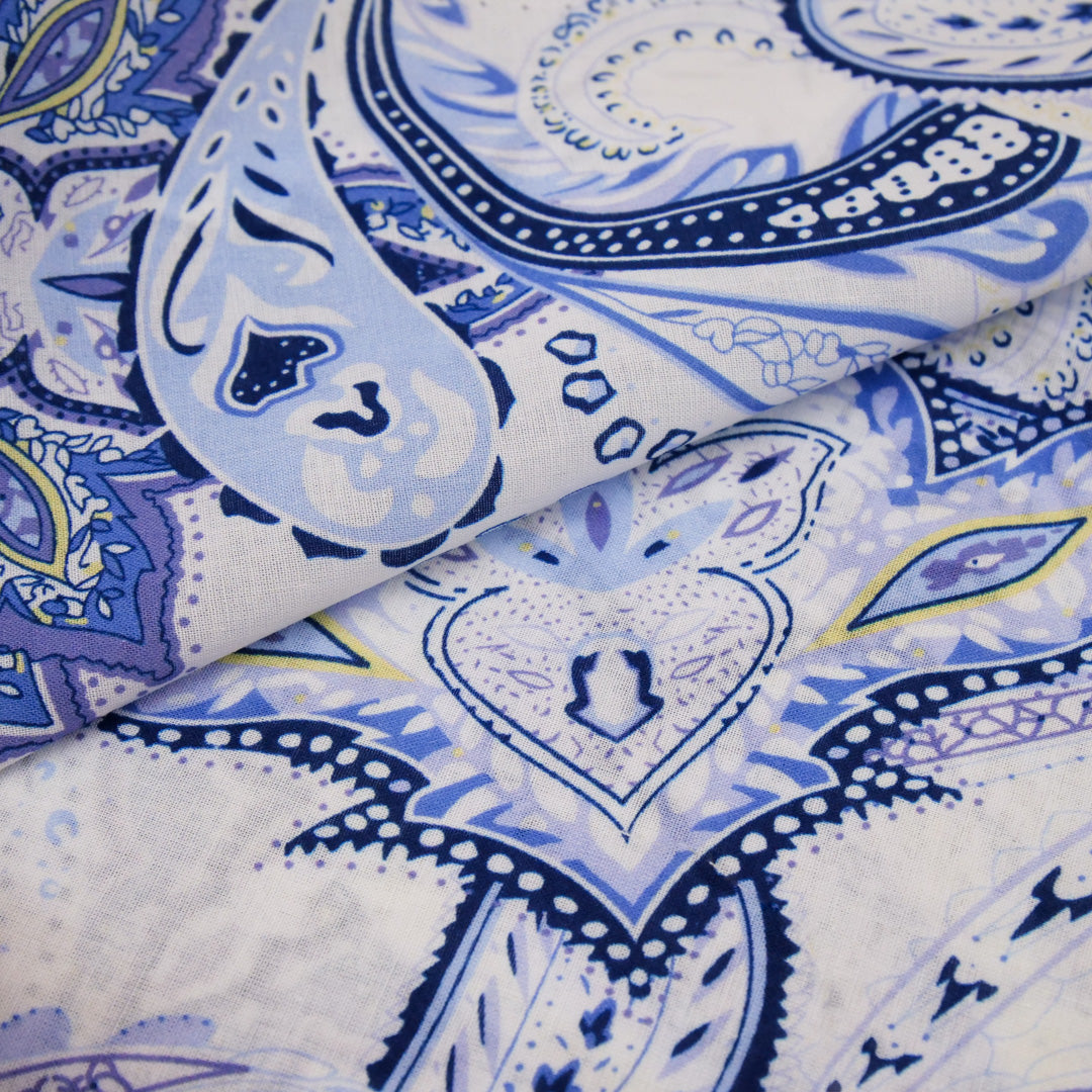MINERVA - COTTON VOILE PRINTS - PAISLEY