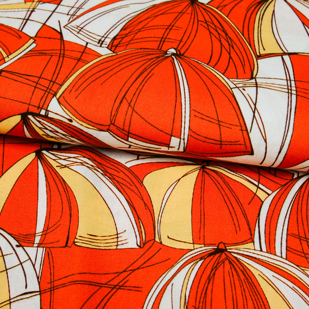 CHIT CHAT COLLECTION - STRETCH COTTON PRINTS - PARASOLS