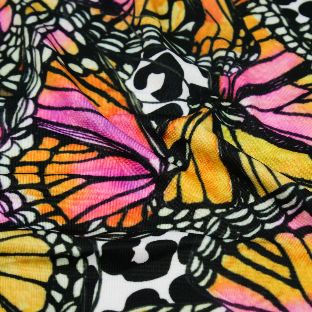 OLIVIA - KNIT PRINTS - ABSTRACT BUTTERFLIES