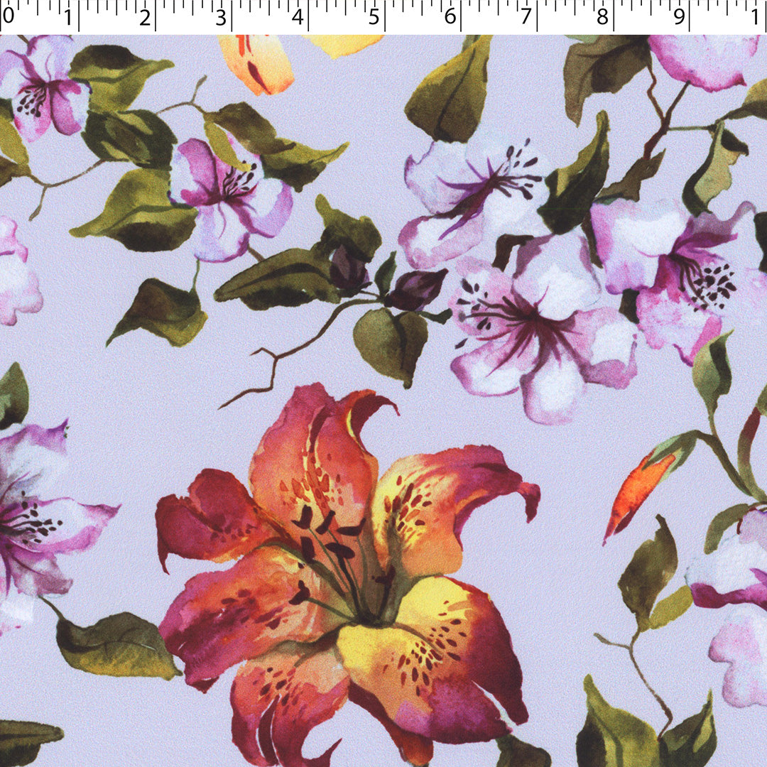 PRETTY POSIES - KNIT PRINTS - LILIES